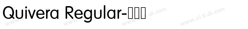 Quivera Regular字体转换 Quivera Regular字体转换